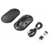 Renkforce RF-WM-200-1 optická myš, přenos bezdrátový, Bluetooth®, 3 tlačítko, 4000 dpi, černá