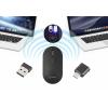 Renkforce RF-WM-200-1 optická myš, přenos bezdrátový, Bluetooth®, 3 tlačítko, 4000 dpi, černá