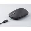 Renkforce RF-WM-200-1 optická myš, přenos bezdrátový, Bluetooth®, 3 tlačítko, 4000 dpi, černá