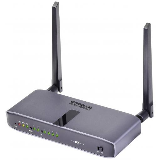 SpeaKa Professional SP-HWR-600 HDMI bezdrátový přijímač 150 m 5 GHz 1920 x 1080 Pixel Zabezpečený rádiový přenos