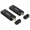 SpeaKa Professional SP-TR-450 HDMI bezdrátový přenos (sada) 50 m 2.4 GHz, 5 GHz 3840 x 2160 Pixel integrovaný LED ukazatel