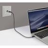 Renkforce RJ45 / USB-C® síťový adaptér [1x RJ45 zástrčka - 1x USB-C® zásuvka] antracitově šedá