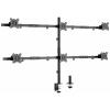 SpeaKa Professional držák na stůl pro monitor SP-MM-1010 6 Displej: (s) 43,2 cm (17) - 81,3 cm (32) černá (ral 7001) naklápěcí, nakláněcí