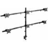 SpeaKa Professional držák na stůl pro monitor SP-MM-1010 6 Displej: (s) 43,2 cm (17) - 81,3 cm (32) černá (ral 7001) naklápěcí, nakláněcí