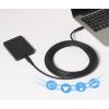 Renkforce Kabel USB-C USB 4.0 USB-C® 1.00 m černá krytí TPE RF-6662040