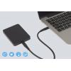 Renkforce Kabel USB-C USB 4.0 USB-C® 0.50 m černá krytí TPE RF-6662038