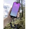 Renkforce USB kabel USB 2.0 USB-C ® zástrčka, USB-C ® zástrčka 1.50 m černá Zásuvné kontakty otočné o 360°, spirálový kabel RF-6713692