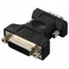 Renkforce RF-6667626 DVI / VGA adaptér [1x DVI zásuvka 24+5pólová - 1x VGA zástrčka] černá lze šroubovat