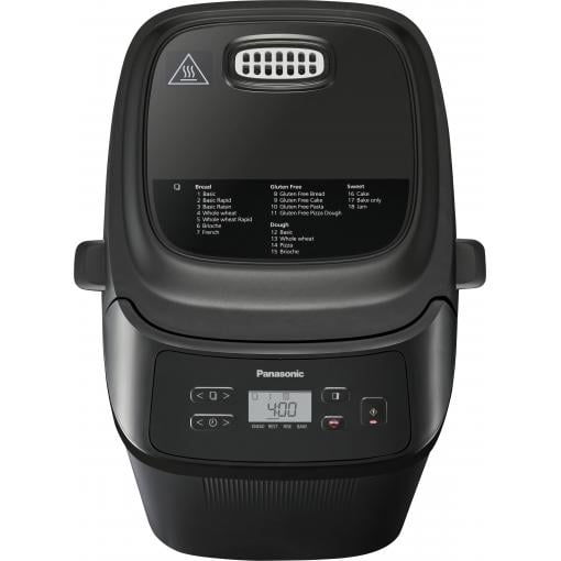 Panasonic SD-PN100 Mini pekárna na chleba, funkce časovače, Automatické programy, 400 g, černá, SD-PN100KXE