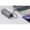 VOLTCRAFT VC-C909 powerbanka 27000 mAh Dodávka energie 3,1 Li-Ion;černostříbrnáIndikátor stavu