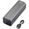 VOLTCRAFT VC-C909 powerbanka 27000 mAh Dodávka energie 3,1 Li-Ion;černostříbrnáIndikátor stavu