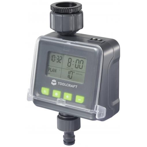 TOOLCRAFT TO-9612291 zavlažovací hodiny Se senzorem deště