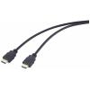 SpeaKa Professional HDMI kabel Zástrčka HDMI-A, Zástrčka HDMI-A 0.50 m černá SP-12816068 4K UHD HDMI kabel