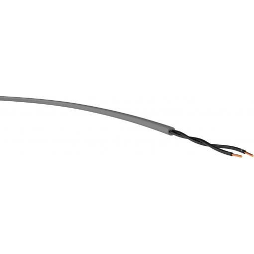 VER YSLY-OZ 2x 0,5 Ri.100 energetický kabel YSLY-OZ 2 x 0.50 mm² šedá 100 m
