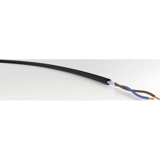 VER H05RN-F 2x0,75 Ri.100 energetický kabel H05RN-F 2 x 0.75 mm² černá 100 m