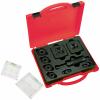 TOOLCRAFT TO-9610284 Děrovací vložky Ø22-34,3mm + 33.5x33.5 mm + 45x45 mm