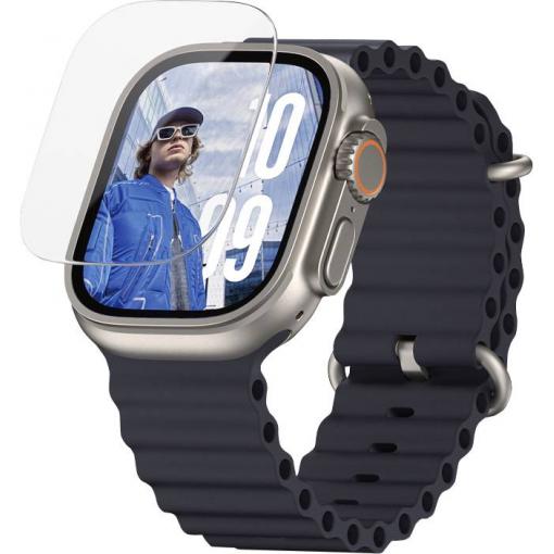 PanzerGlass Ultra-Wide Fit ochranné sklo na displej smartphonu Apple Watch Ultra, Watch Ultra 2 1 ks Chránící proti otiskům prstů, odolné vůči poškrábání 3712