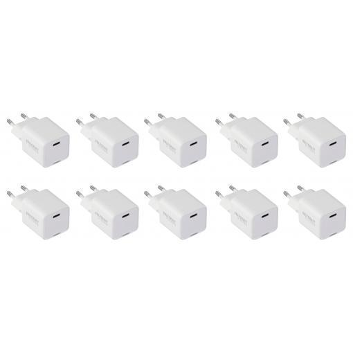 VOLTCRAFT UC-1C20W02 USB nabíječka 20 W 1x USB-C® GaN 10 ks