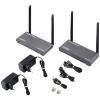 SpeaKa Professional SP-HDE-620 HDMI bezdrátový přenos (sada) 100 m 5 GHz 3840 x 2160 Pixel Funkce KVM přepínače (klávesnice, , monitor, myš), s funkcí loop