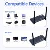 SpeaKa Professional SP-HDE-620 HDMI bezdrátový přenos (sada) 100 m 5 GHz 3840 x 2160 Pixel Funkce KVM přepínače (klávesnice, , monitor, myš), s funkcí loop