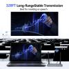 SpeaKa Professional SP-HDE-620 HDMI bezdrátový přenos (sada) 100 m 5 GHz 3840 x 2160 Pixel Funkce KVM přepínače (klávesnice, , monitor, myš), s funkcí loop