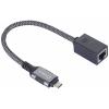 Renkforce USB-C® to Gigabit Ethernet Mini Adapter síťový adaptér USB 3.2 (Gen 1x1)