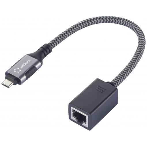 Renkforce USB-C® to Gigabit Ethernet Mini Adapter síťový adaptér USB 3.2 (Gen 1x1)