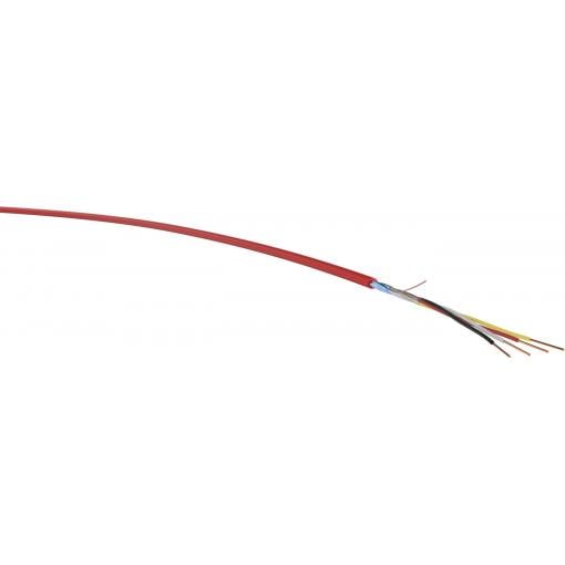 VER BMKJYSTY 2x2x0,8Eca Tr500 kabel pro přenos dat BMKJYSTY 2 x 2 x 0.8 mm² červená 500 m
