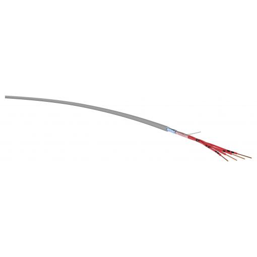 VER JHSTH 6x2x0,8gr Eca T500 kabel pro přenos dat JHSTH 6 x 2 x 0.8 mm² šedá 500 m