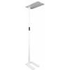 Renkforce RF-6410432 LED stojací lampa LED Energetická třída (EEK2021): F (A - G) šedostříbrná