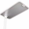 Renkforce RF-6410432 LED stojací lampa LED Energetická třída (EEK2021): F (A - G) šedostříbrná