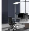 Renkforce RF-6410432 LED stojací lampa LED Energetická třída (EEK2021): F (A - G) šedostříbrná