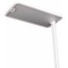 Renkforce RF-6410432 LED stojací lampa LED Energetická třída (EEK2021): F (A - G) šedostříbrná