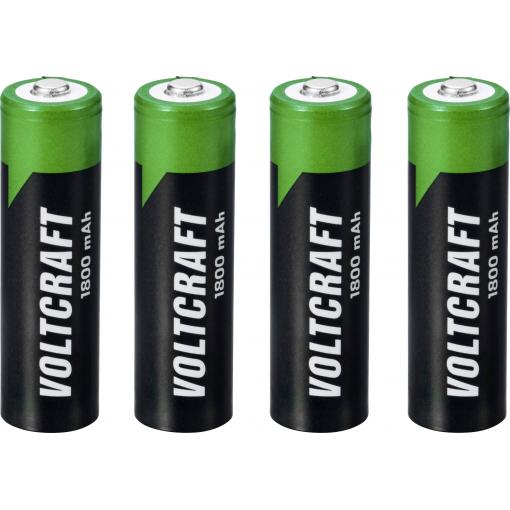 VOLTCRAFT HR06 akumulátor AA, Ni-MH, 1800 mAh, 1.2 V, 4 ks