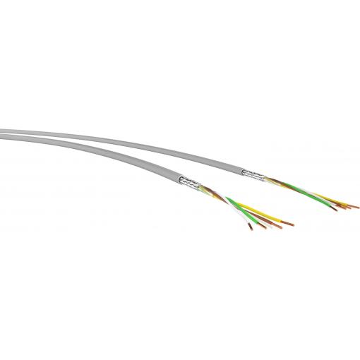 VER LIYCY-OB 2x 0,5 Ri.100 kabel pro přenos dat LIYCY-OB 2 x 0.5 mm² šedá 100 m