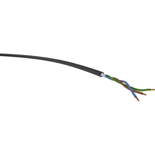 VER H05RN-F 3G0,75 Ri.100 energetický kabel H05RN-F 3 G 0.75 mm² černá 100 m