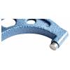 Dasqua 4111-8206 sada třmenových mikrometrů s kontrolním měřítkem 0 - 75 mm DIN 863