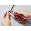 TOOLCRAFT TO-9625917 univerzální nůžky 205 mm červená, černá