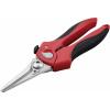 TOOLCRAFT TO-9625917 univerzální nůžky 205 mm červená, černá