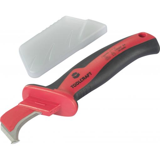 TOOLCRAFT TO-9625914 VDE DIN EN 60900 nůž na kabely Vhodné pro odizolovací kleště Kulaté kabely