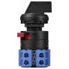 TRU COMPONENTS TC-LW26-20 6C04/2C55I silový vypínač 20 A 690 V 1 x 60 ° černá, šedá 1 ks