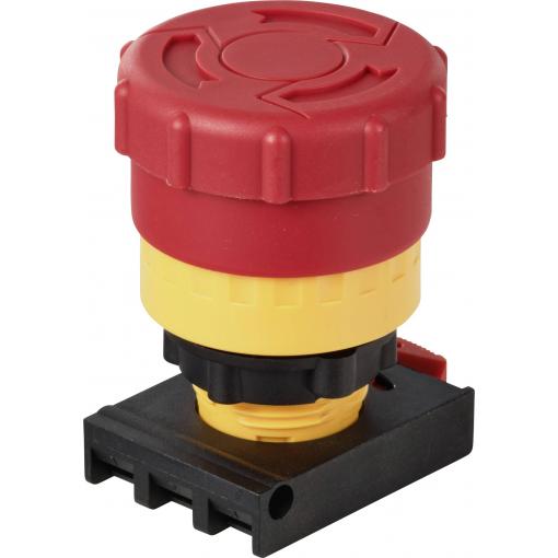 TRU COMPONENTS TC-12835272 ONPOW26-K-TSA hřibové tlačítko nouzového vypnutí tlačítko červená 1 ks