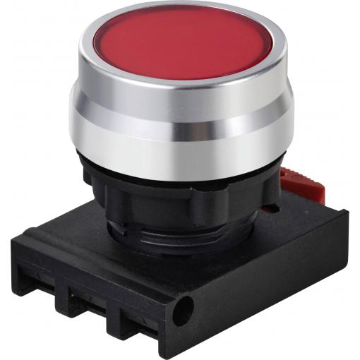 TRU COMPONENTS TC-12835224 ONPOW26BK-R tlačítko - čelní prvek tlačítko červená 1 ks