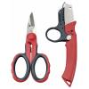 TOOLCRAFT TO-9626415 Sada nůžek a nožů na kabely 139 mm, 170 mm