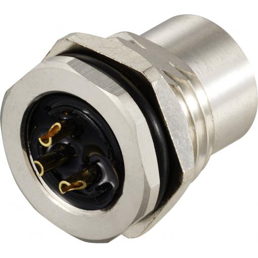 TRU COMPONENTS Vestavná zásuvka pro čidlo/aktuátor, TC-12833196, piny: 3, 1 ks