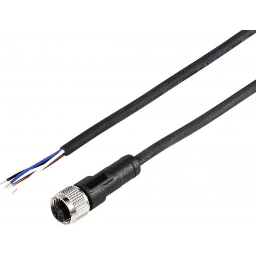 TRU COMPONENTS připojovací kabel pro senzory - aktory, TC-12833120, piny: 4, 5 m, 1 ks