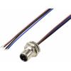 TRU COMPONENTS Vestavná zástrčka pro čidlo/aktuátor, TC-12833072, piny: 4, 0.5 m, 1 ks