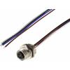 TRU COMPONENTS Vestavná zásuvka pro čidlo/aktuátor, TC-12833216, piny: 4, 0.5 m, 1 ks