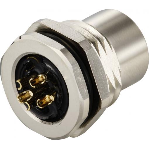 TRU COMPONENTS Vestavná zásuvka pro čidlo/aktuátor, TC-12833208, piny: 5, 1 ks