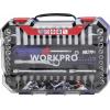 WorkPro sada nástrčných bitů, 70dílná, WP202522